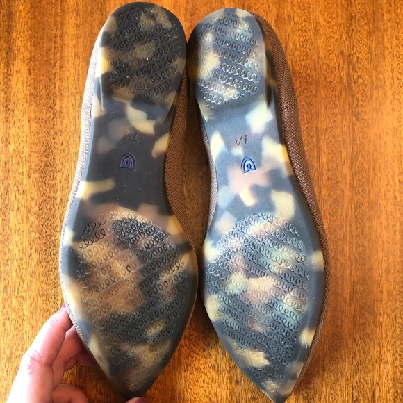 Rothy’s The Pointe II with Love Insole Comfort. Size 7 1/2. Brown. - Picture 6 of 7